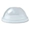 Fabri-Kal Kal-Clear/Nexclear Drink Cup Lids, Dome Lid with 1 in. Hole, Fits 12 to 20 oz Cold Cups, Clear, 1000PK 9508057 - alternate 1